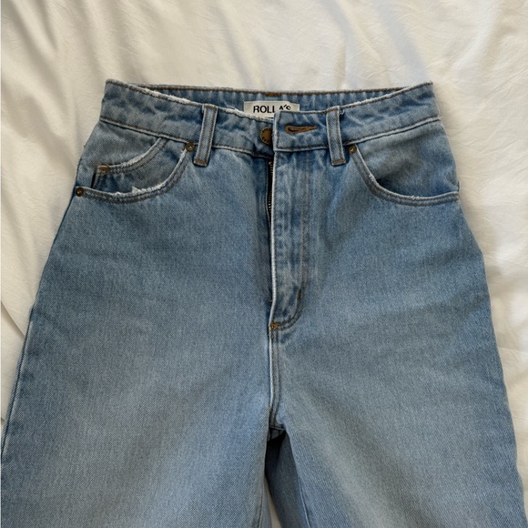 ROLLA'S Light Blue ‘heidi’ size 24 - Picture 1 of 5